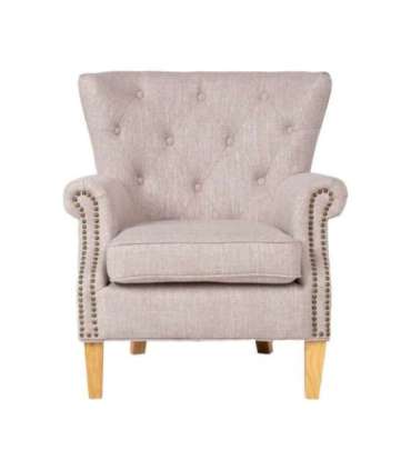 Tugitool HOLMES 78x80xH86cm, beež