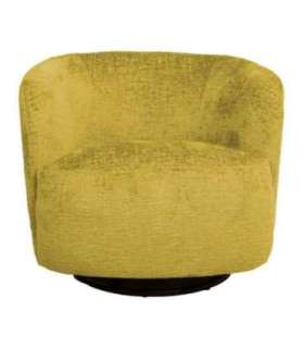 Tugitool MANUELA 84x82xH75cm, kollane