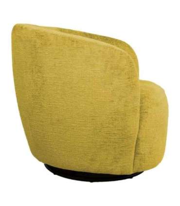 Tugitool MANUELA 84x82xH75cm, kollane