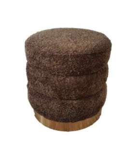 Tumba LAUREN D35xH38cm, pruun