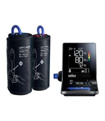 Braun Blood Pressure Monitor ExactFit 5 Connect (BUA6350EU) black Schwarz