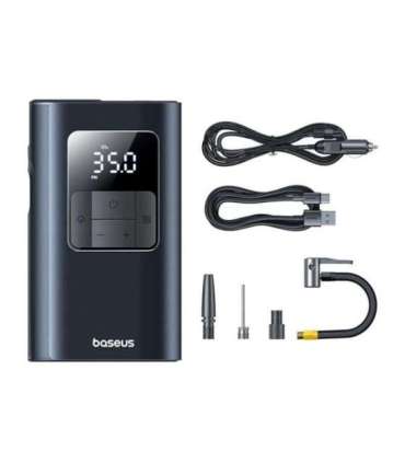 Baseus PrimeTrip VA1 2-in-1 pump with flashlight black