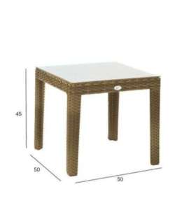 Abilaud WICKER 50x50xH45cm, beež