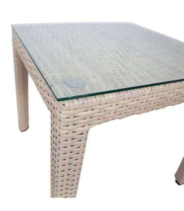 Abilaud WICKER 50x50xH45cm, beež