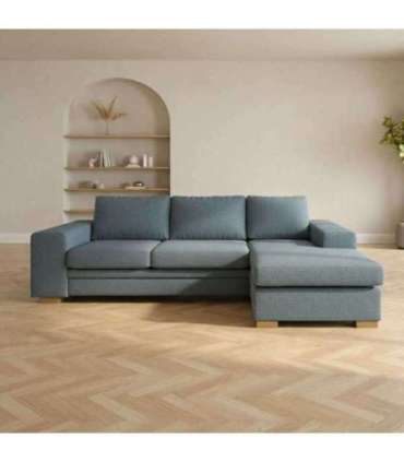 Угловой диван DAGMAR голубой