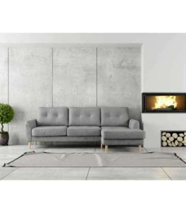 Nurgadiivan HEIVI PN 250x200/90xH90cm, hall samet