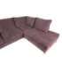 Nurgadiivan LAYLA PN 265x94x208xH90cm, hallikasroosa