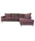 Nurgadiivan LAYLA PN 265x94x208xH90cm, hallikasroosa