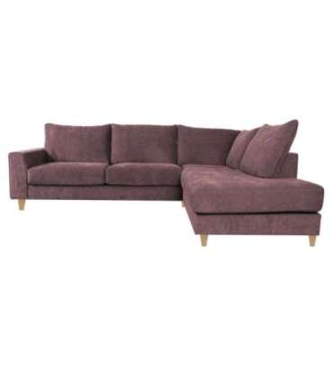Nurgadiivan LAYLA PN 265x94x208xH90cm, hallikasroosa