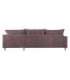Nurgadiivan LAYLA PN 265x94x208xH90cm, hallikasroosa