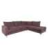 Nurgadiivan LAYLA PN 265x94x208xH90cm, hallikasroosa