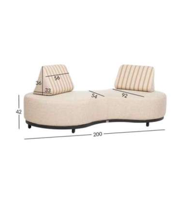 Diivan AMANO 2-kohaline, beež