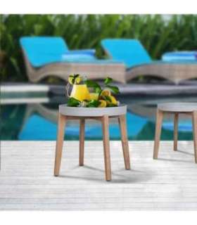 Столик вспомогательный SANDSTONE D61xH50см