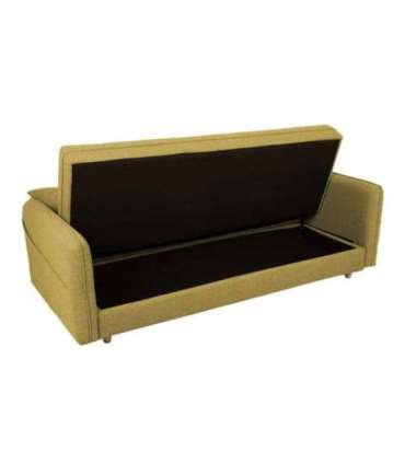 Diivanvoodi VISBY 200x88xH93cm, kollane