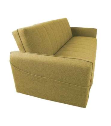 Diivanvoodi VISBY 200x88xH93cm, kollane