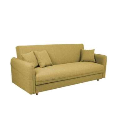 Diivanvoodi VISBY 200x88xH93cm, kollane