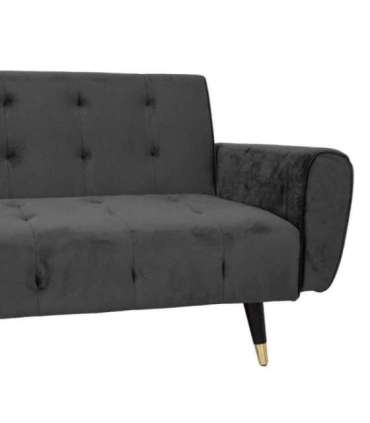 Diivanvoodi FALUN 214x83xH82cm, hall samet