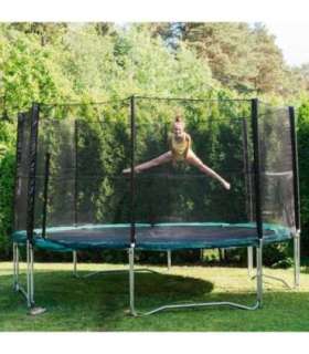 Батут с сеткой безопасности D304см