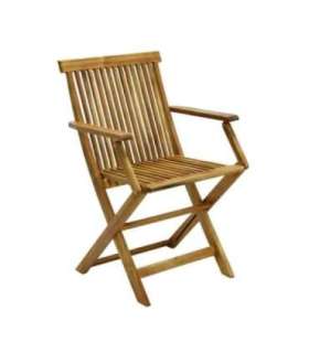 Rõdukomplekt FINLAY laud ja 2 käetugedega tooli