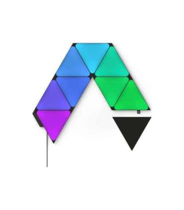 Nanoleaf Shapes Black Triangles Starter Kit (9 panels) 42 W WiFi