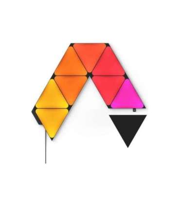 Nanoleaf Shapes Black Triangles Starter Kit (9 panels) 42 W WiFi