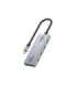 GEMBIRD 4-PORT USB-C 3.2 (GEN 2) TYPE-C HUB GREY