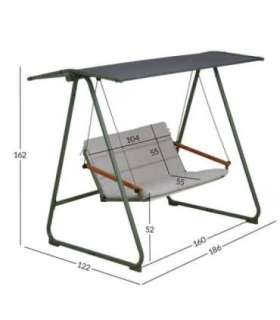 Aiakiik MASSIOM 2-kohaline, roheline