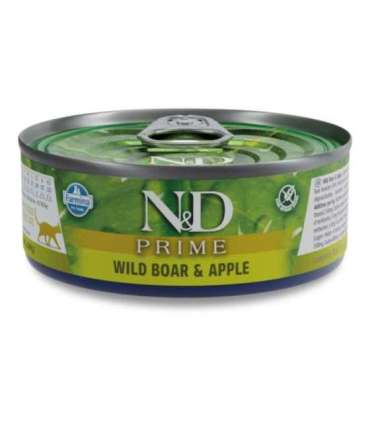 FARMINA N&D CAT PRIME BOAR & APPLE  70g