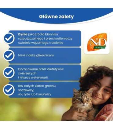 Farmina N&D Cat Duck & Pumpkin  70g