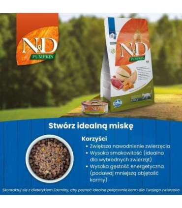 Farmina N&D Cat Duck & Pumpkin  70g