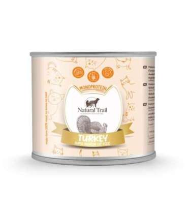 NATURAL TRAIL Cat Monoprotein with Turkey 185g