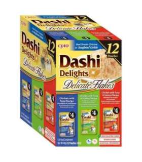 INABA CAT D.D. DELICATE FLAKES 12PTUNA 12x40g