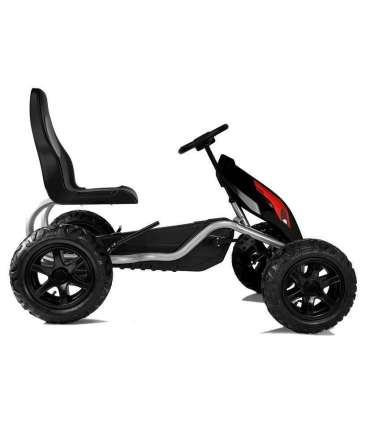 Gokart B012 Inflatable Tires Black
