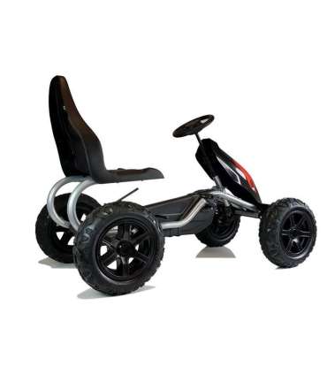 Gokart B012 Inflatable Tires Black