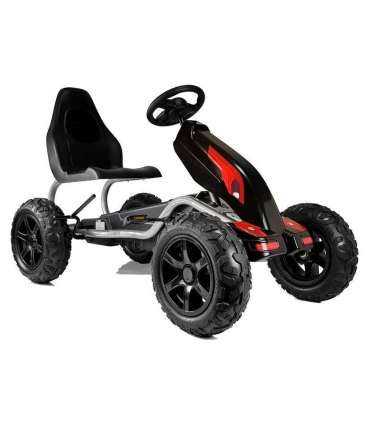 Gokart B012 Inflatable Tires Black