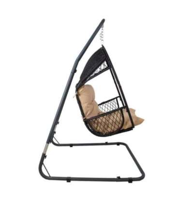 Alus ripptoolile 116x136xH195/230cm, tumehall