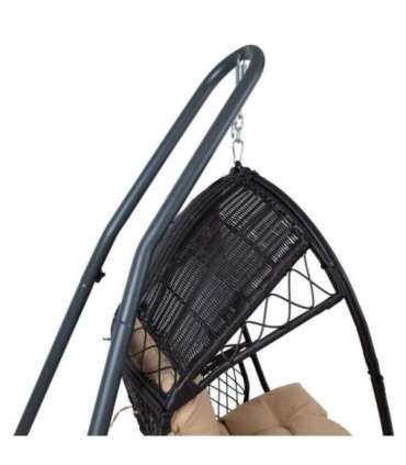 Alus ripptoolile 116x136xH195/230cm, tumehall