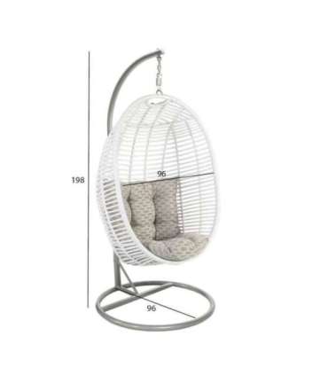 Ripptool CORA 96x96xH198cm, valge