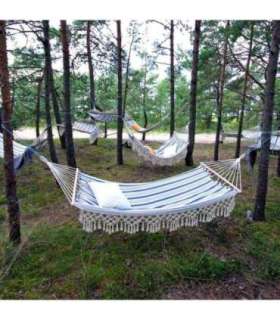 Гамак ROMANCE, синий полосатый