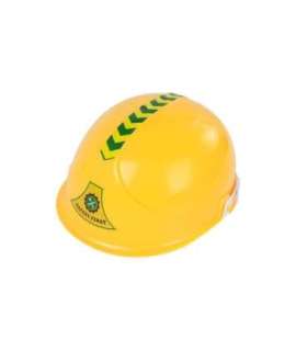 Big Excavator Construction Rider Helmet Yellow