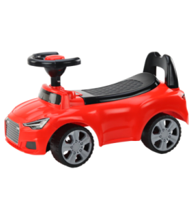 Car Ride On With Backrest QX-3396 Horn Storage Box Red