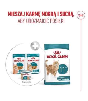 ROYAL CANIN Ageing 11+ Chunks in gravy - wet cat food - 12x85g