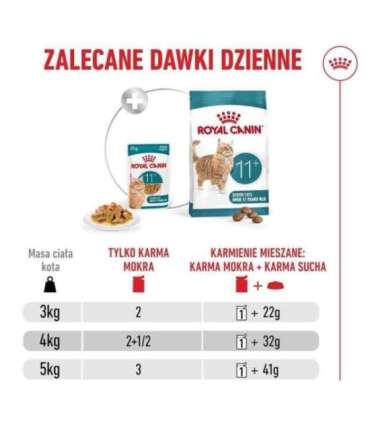 ROYAL CANIN Ageing 11+ Chunks in gravy - wet cat food - 12x85g