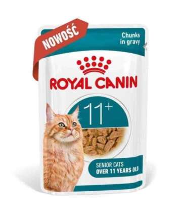 ROYAL CANIN Ageing 11+ Chunks in gravy - wet cat food - 12x85g