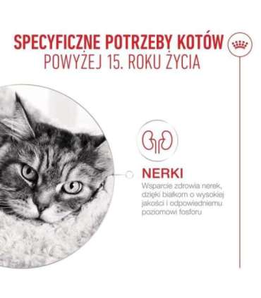 ROYAL CANIN Ageing 15+ - dry cat food - 4kg