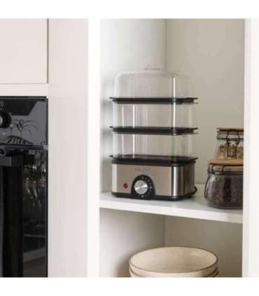 Salter EK5885VDE Compact 3-Tier Steamer