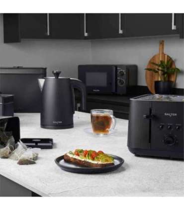 Salter EK5565MBLKFVDE Kuro 4-Slice Toaster