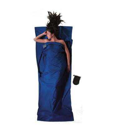 Cocoon TravelSheet Rectangular sleeping bag Cotton Blue