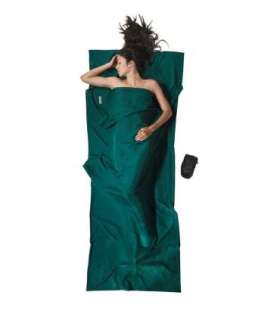 Cocoon TravelSheet Rectangular sleeping bag Polyester Green