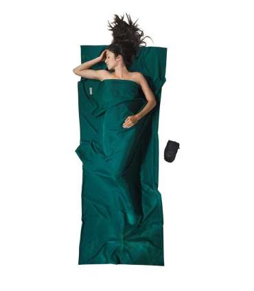Cocoon TravelSheet Rectangular sleeping bag Polyester Green